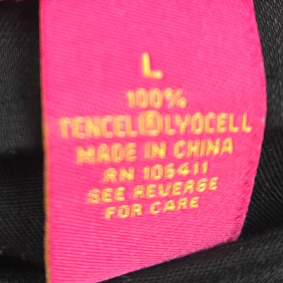 Catherine Malandrino Black Embroidery Off-Shoulder Blouse Size Large - Picture 7 of 8